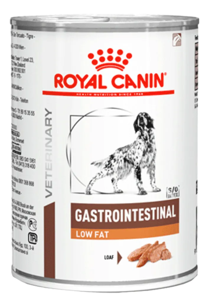 RAÇÃO ÚMIDA ROYAL CANIN GASTROINTESTINAL LOW FAT 420G