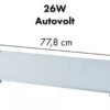 LUMINARIA LED SOMA S- 800 (26W) LED WRGB AUTOVOLT