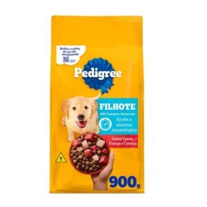 13de0b1ab0594719d9be086f1ae84a58.jpg RAÇÃO PEDIGREE FILHOTE SABOR CARNE, FRANGO E CEREAIS 900G