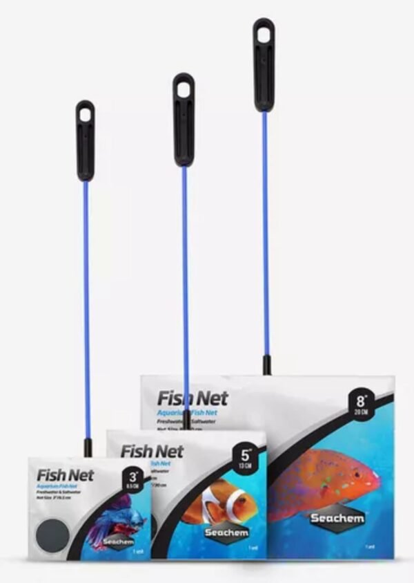 FISH NET 12 POLEGADAS MALHA FINA - SEACHEM