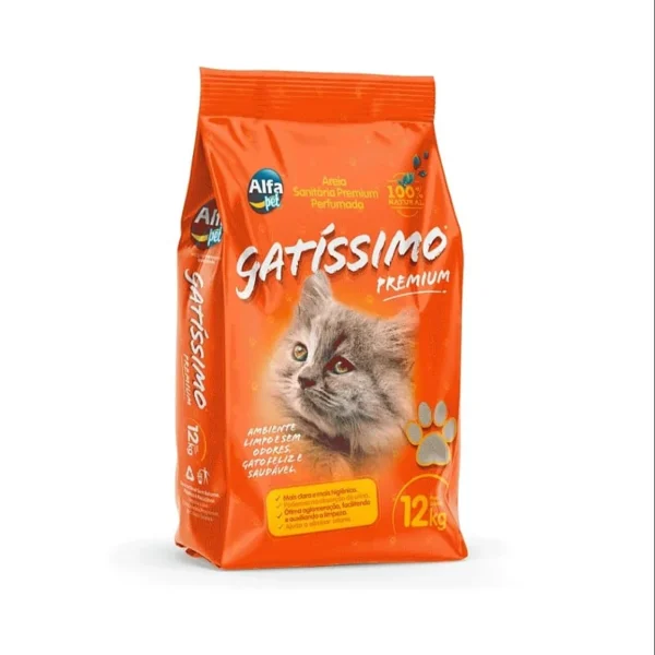 15c7c06ab6600898dfb881a219828d7e.webp AREIA GATISSIMO 12 KG Areias Higiênicas Premium