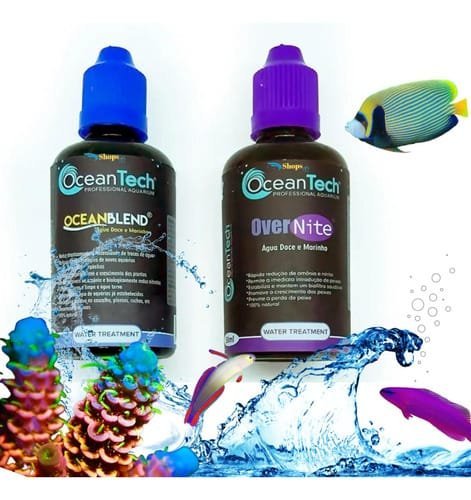 Kit Oceantech - Overnite + Oceanblend 50ml Reforço Biológico