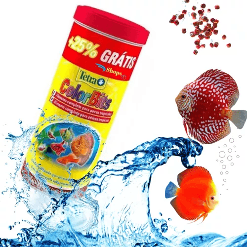 1de9095090755496c0bb4e7ec43db79f.png Ração P/ Peixes - Tetra Colorbits Granules 375g
