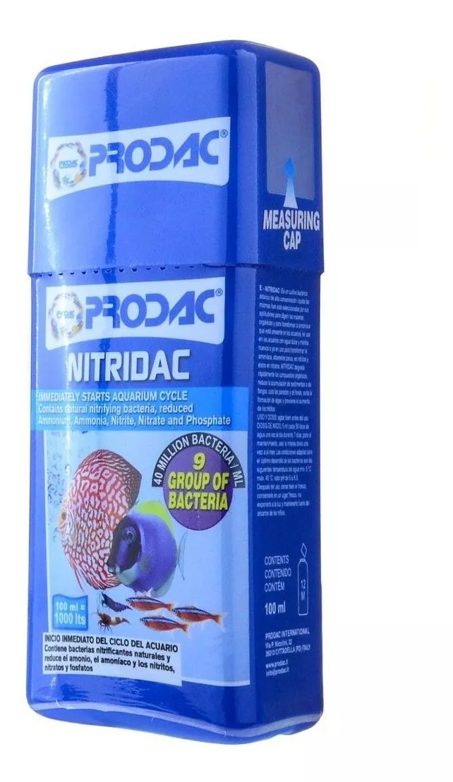 SUPLEMENTO PRODAC ATIVADOR DE BIOLOGIA NITRIDAC 100 ML
