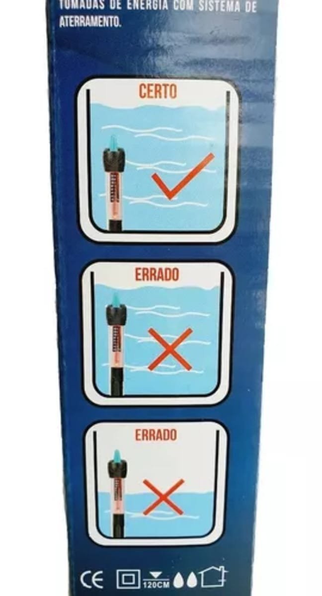 TERMOSTATO AQUECEDOR X-5 50W - OCEAN TECH - Imagem 2