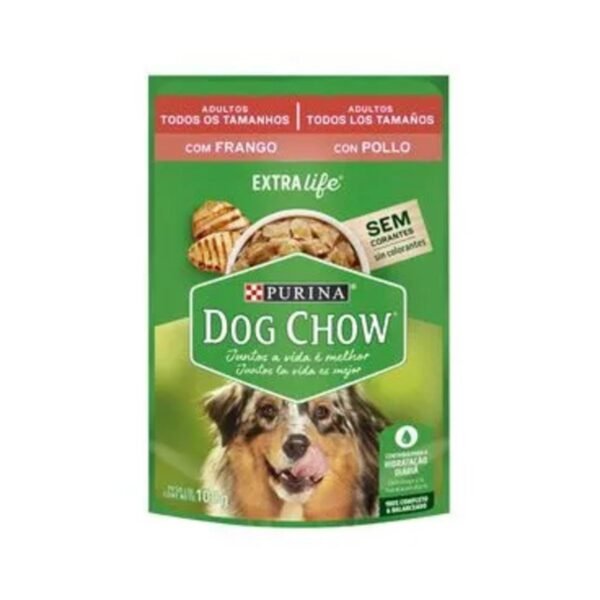 2742ee888cc9ccf34a424bbcdaa4b697.jpg SACHÊ DOG CHOW ADLT TDTM FRANGO 100G 1 UN