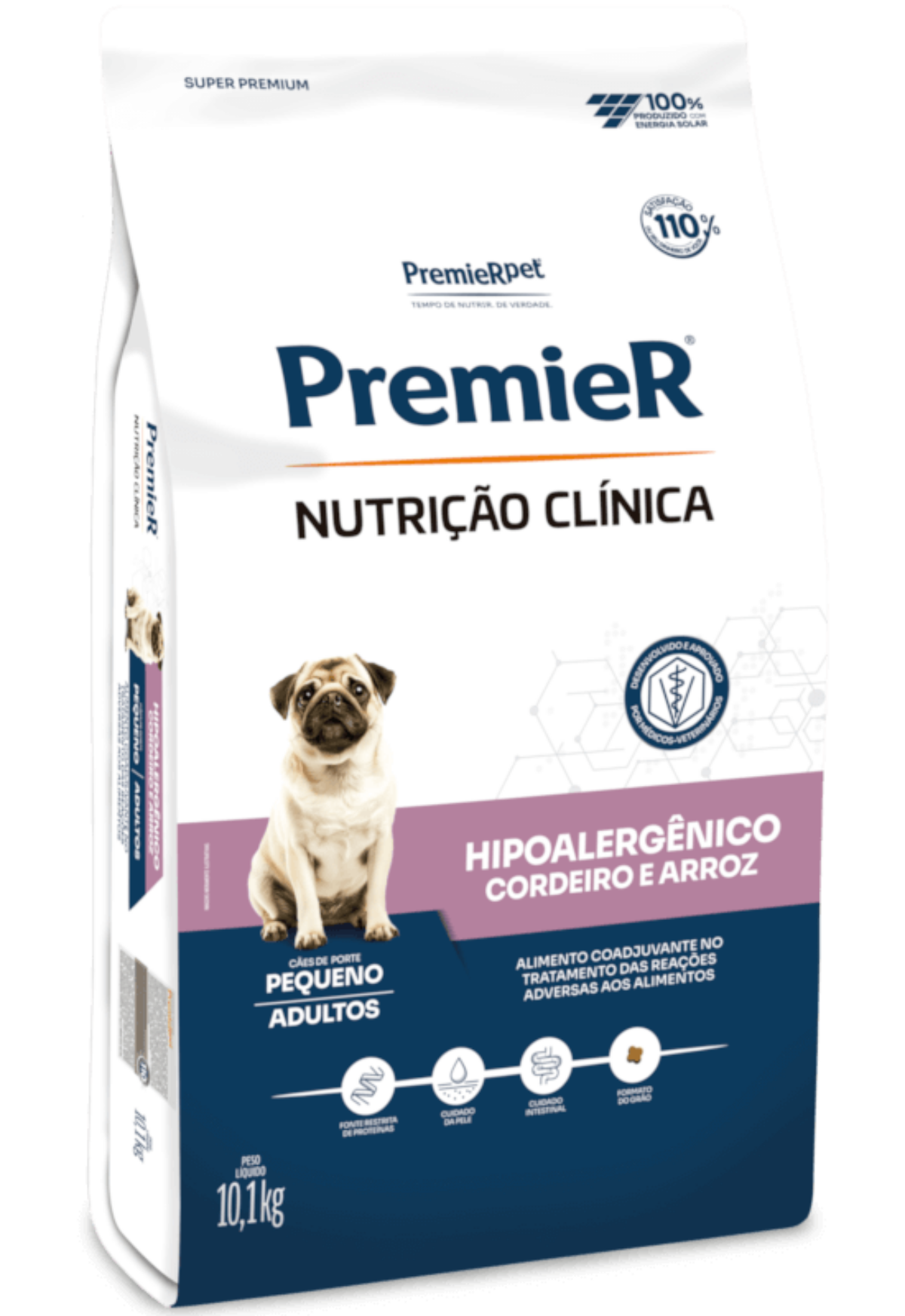 PREMIER NC CAES HIPOALERGENICO CORDEIRO PEQ PORTE 2,0 KG