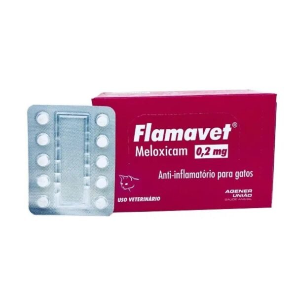 3a5070cada4cccb1a01824ea4585eddc.jpg FLAMAVET GATO 0.2MG CARTELA C/ 10 COMPRIMIDOS
