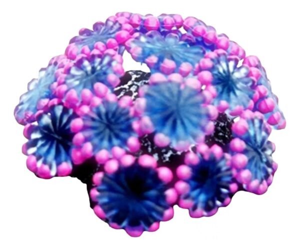 3ad4217faa534c95928da7918d0c2589.jpg ENFEITE DE SILICONE SOMA CORAL ALVEOPORA AZUL 02