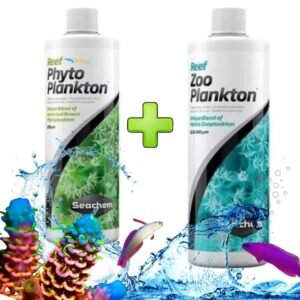 3b2d683286dee8730749d269621c5485.jpeg Kit Reef Phytoplankton Seachem 500ml + Reef Zoplankton 500ml