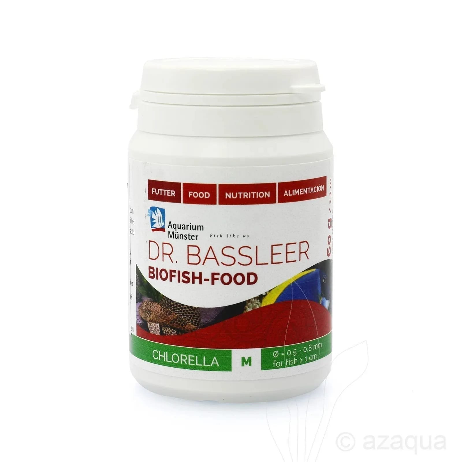 Dr Bassleer Ração Chlorella M 60g Alga Para Peixe