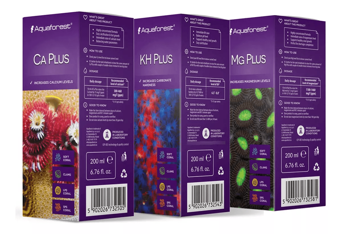 Kit Balling Aquaforest Ca- Mg- Kh- Plus 250ml