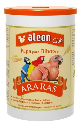 ALCON CLUB PAPA P/FILHOTES-ARARAS 600GR CM
