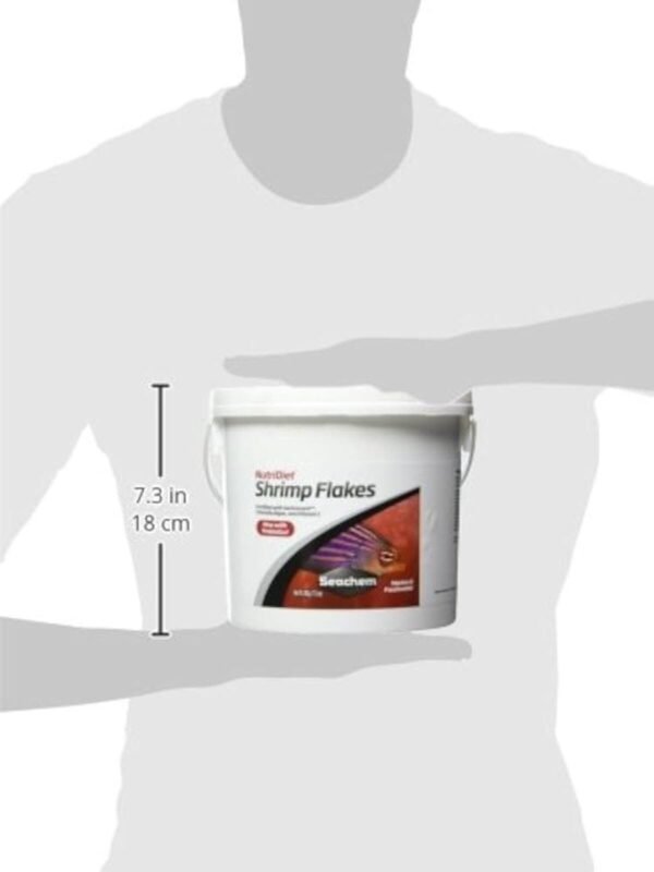 42abf50cb09c4315b3f6185ed03bf696.jpg NUTRIDIET SHIRIMP FLAKES W PRO 500G - SEACHEM