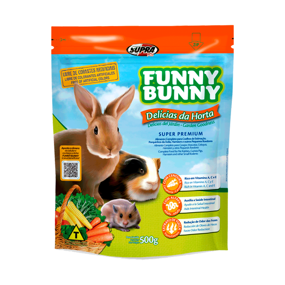 RACAO FUNNY BUNY 500G