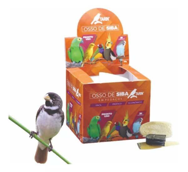 47b1f79604c1bad4dabf503db67ef687.jpg Osso De Siba 50g C/20un Natural Com Suporte - Tarin
