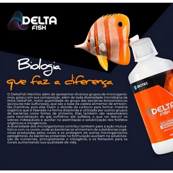 DELTAFISH 500 ML MARINHO Acelerador Biológico