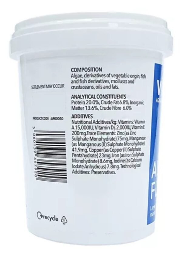 Ração Algae Marine Flakes 40g Vitalis Aquatics Aquários