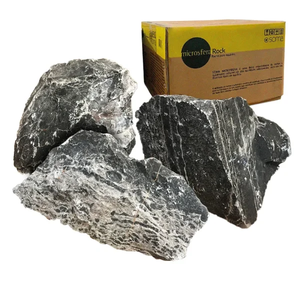 ROCHA SOMA MICROSFERA BLACK AND WHITE ROCK MIX GRANEL 1KG