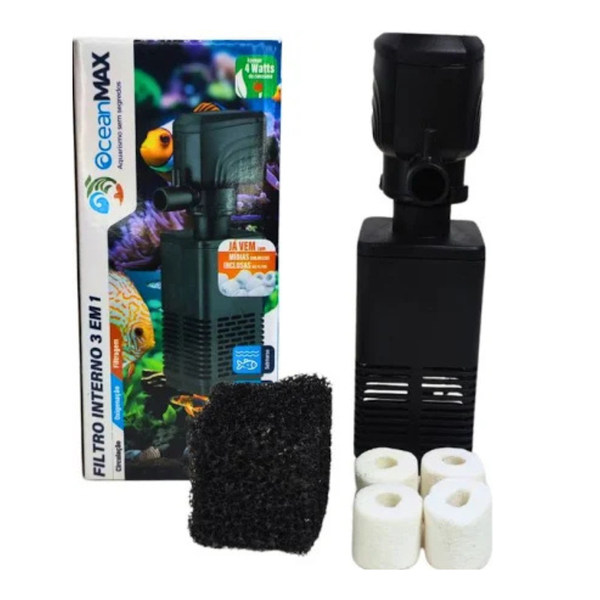 OCEANMAX FILTRO INTERNO 450/H - 110V - OC-F45