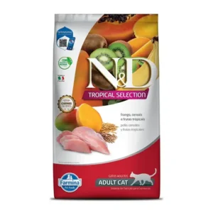 5b9bae174d74817d9eee5a88b27153df.webp ND TROPICAL SELECT GATOS CASTRADOS FRANGO 1,5KG