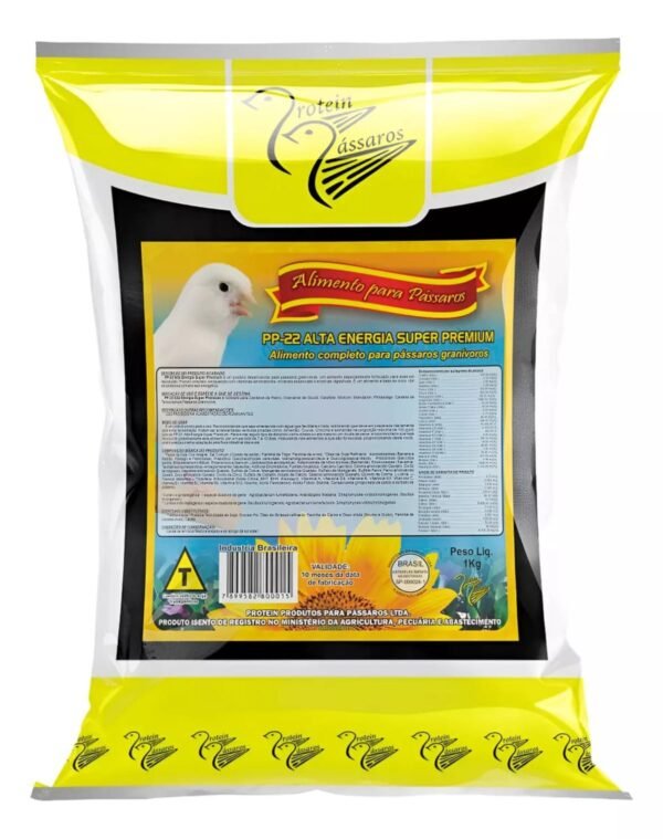 5ecc302f66c2ca285c5ff059708acd4c.jpg Farinhada Pp 22 Alta Energia Super Premium - 1kg - Protein