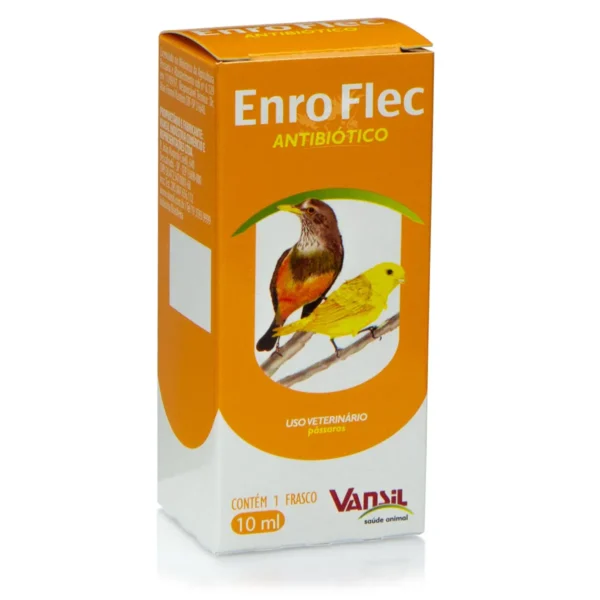 60f46df2673866962cf216a41c8b5d67.webp ANTIBIÓTICO ENRO FLEC P/ PÁSSAROS LIQ 10 ML- ORAL