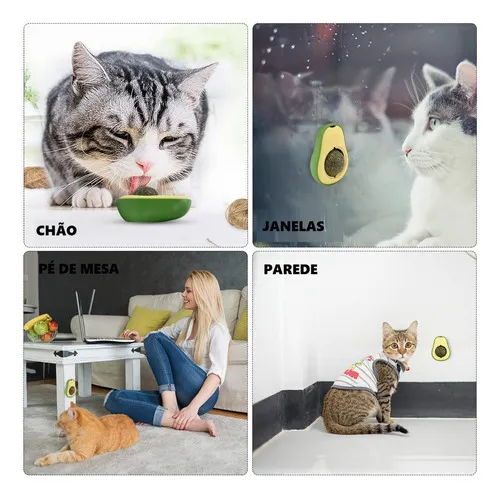 61130496a55bc3ab74093465e89b5a17.webp ABACATE CAT NIP NAPI Lambe Lambe Interativo Para Gatos
