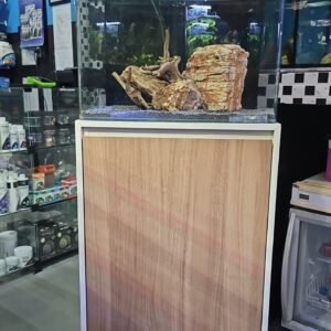 671c757084b2bb9b8b3bab0a2e753ee3.jpeg Movel de Madeira Branco Porta Cor madeira aquario Curvo 77L