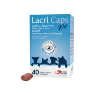 6a0bf7b6dd7212e416ca6a4823ddd05c.png SUPLEMENTO ALIMENTAR P/ CÃES E GATOS LACRI CAPS PET 40 CAPS