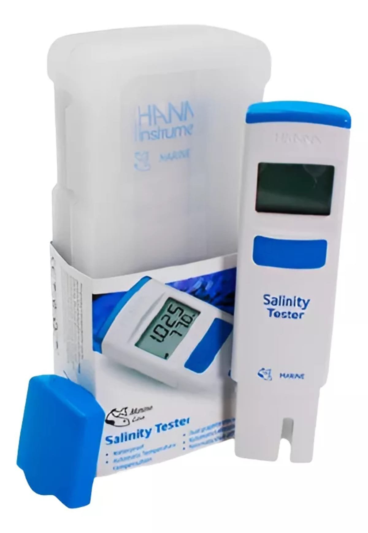 6b7f3e498c637e2bd4a3c134f3abd8b1.jpg Hanna Hi98319 Checker Teste Salinidade Marinha Sg P/aquario