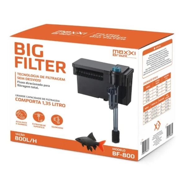 BIG FILTER MAXXI BRAZIL 800L/H BF-800 127V