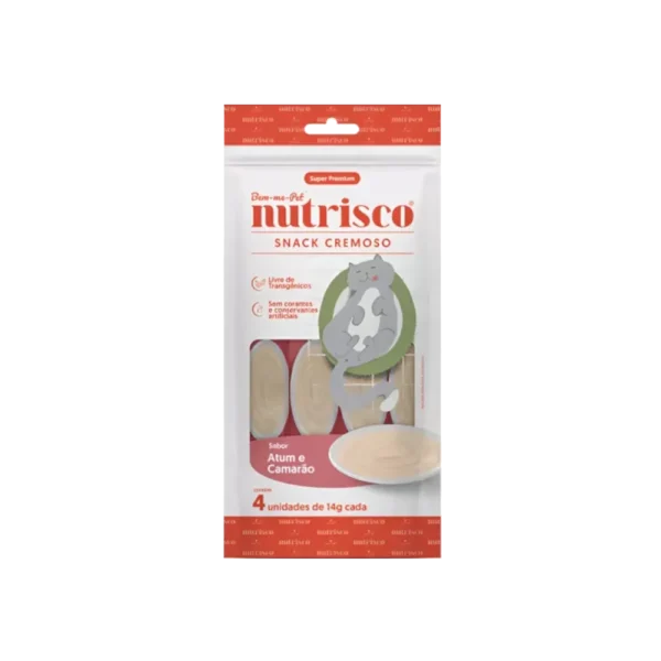 6e19e4eb987b22e76b418fed4df6d522.webp SNACK CREMOSO NUTRISCO 56G ATUM E BACALHAU