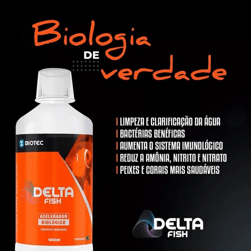 DELTAFISH 100 ML MARINHO ACELERADOR BIOLOGICO MARINHO