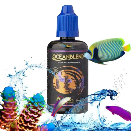 Oceanblend 50ml Oceantech Acelerador Biológico Para Aquários