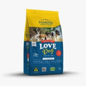 LOVE DOG FILHOTE CARNE E FRANGO 1 KG