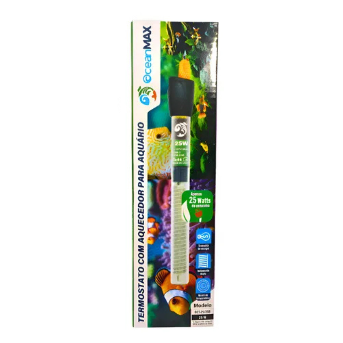 7cd394c135e63277ca991f9dde736779.png OCEANMAX TERMOSTATO C/ AQUECEDOR 25W - 110V