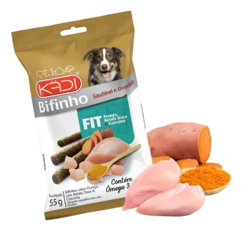 KADI-BIFINHO FIT FRANGO, BATATA DOCE E CURCUMA 55G