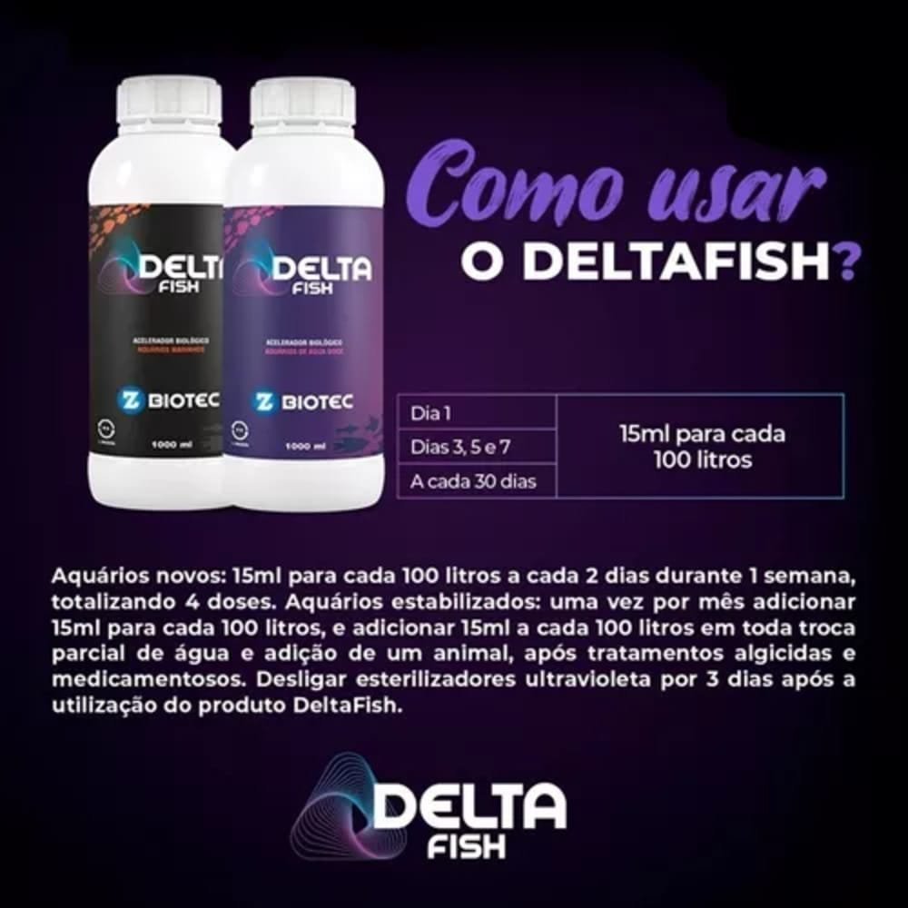 DELTAFISH 1000 ML MARINHO ACELERADOR BIOLOGICO - Imagem 3