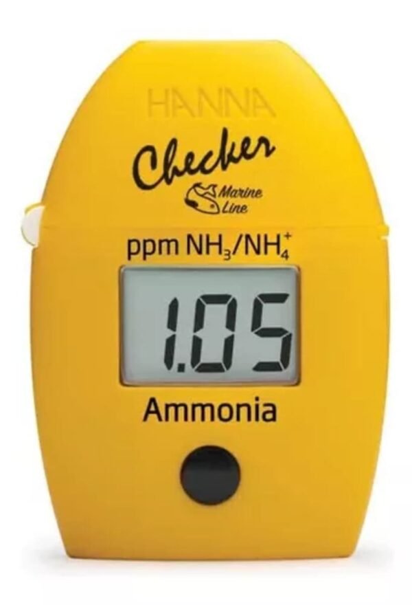 Hanna Hi784 Checker Teste Amonia Nh3 Nh4 25 Testes Marinho