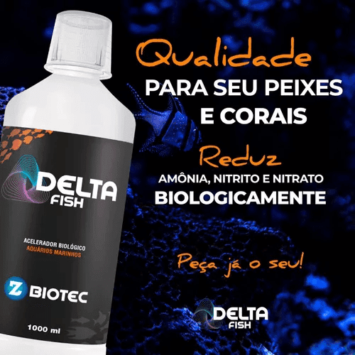 DELTAFISH 500 ML MARINHO Acelerador Biológico