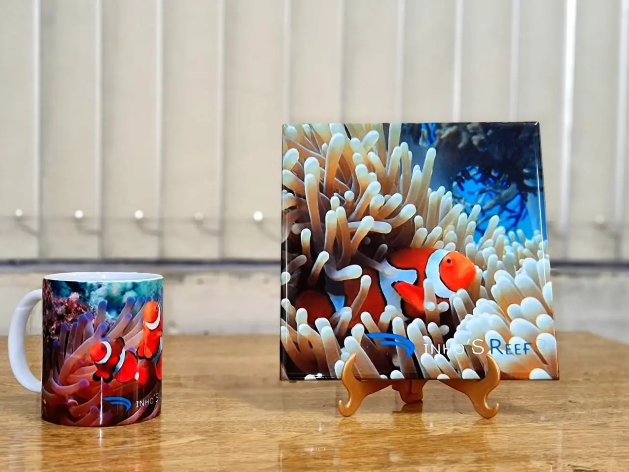 Coleção Exclusiva Dinho'S Reef Caneca + Azulejo