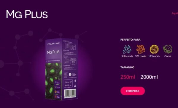 Mg Plus 250ml Aquaforest Suplemento De Magnésio