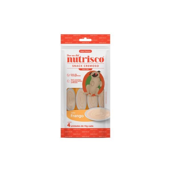 97d4e35958d91b1e32bbdc57ef68a8c4.jpg SNACK CREMOSO NUTRISCO 56G FRANGO CAES