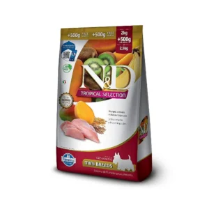 99219ca9f3c6c01e839f902e4b66f47d.webp ND TROPICAL SELECTION CÃES ADULTOS MINI FRANGO 2,5KG