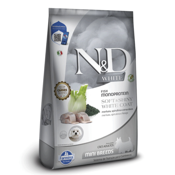 9950c6074809abd6a8059bc84274b59b.png ND WHITE RAÇÃO PARA CÃES CANINE ADULTO MINI 2KG
