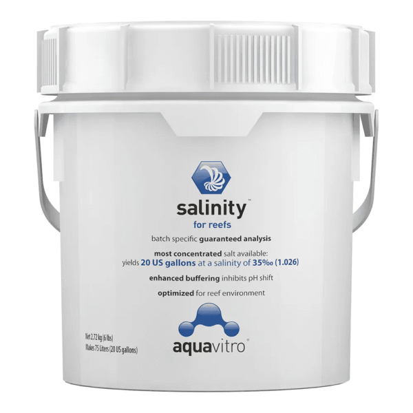 Seachem Salinity 2,72kg Sal Aquário Marinho Aquavitro