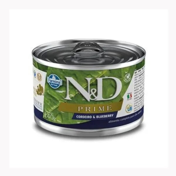 9caebbf1e695018745c4f64841c4aac4.jpg RAÇÃO ÚMIDA ND PRIME CORDEIRO PARA CÃES ADULTOS 140G