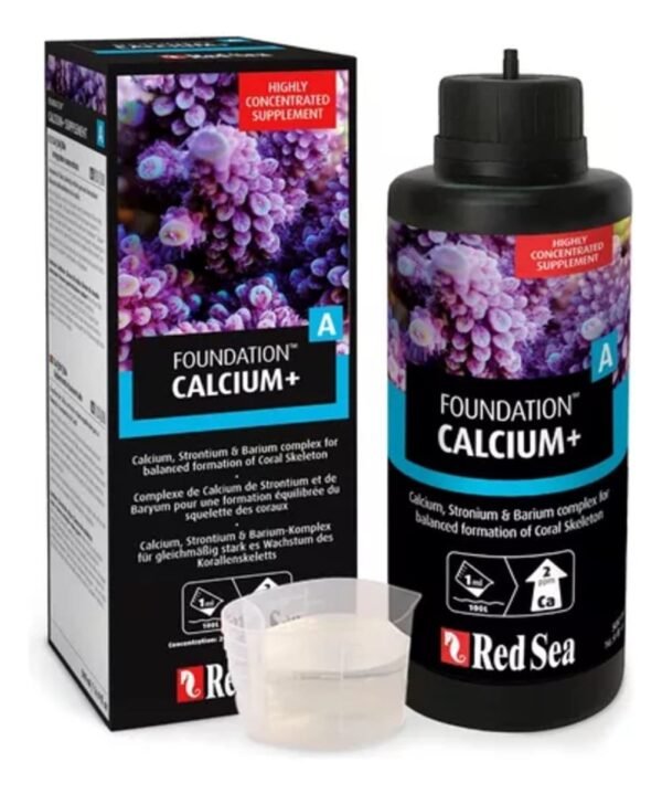 SUPLEMENTO RED SEA RCP FOUNDATION CALCIUM+ A - 500ML