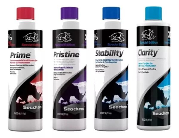 D-NQ-NP-703081-MLB73137045702-122023-O.jpg Kit Seachem Prime + Stability + Pristine + Clarity 325ml
